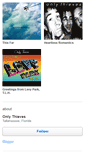 Mobile Screenshot of onlythieves.bandcamp.com