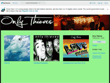 Tablet Screenshot of onlythieves.bandcamp.com