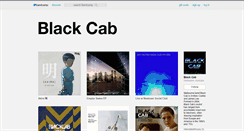 Desktop Screenshot of blackcab.bandcamp.com