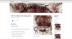 Desktop Screenshot of gravecandyvampire.bandcamp.com