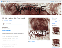 Tablet Screenshot of gravecandyvampire.bandcamp.com