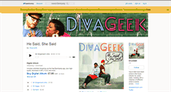 Desktop Screenshot of divageek.bandcamp.com