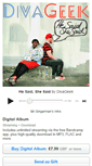 Mobile Screenshot of divageek.bandcamp.com