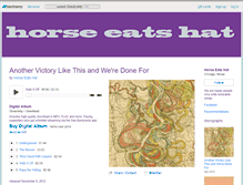 Tablet Screenshot of horseeatshat.bandcamp.com