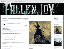 Tablet Screenshot of fallenjoymetal.bandcamp.com