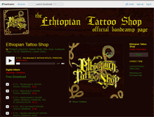 Tablet Screenshot of ethiopiantattooshop.bandcamp.com
