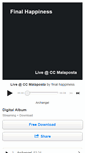Mobile Screenshot of finalhappiness.bandcamp.com