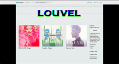 Desktop Screenshot of louvelmusic.bandcamp.com