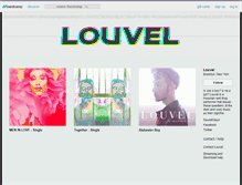 Tablet Screenshot of louvelmusic.bandcamp.com