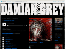 Tablet Screenshot of damiangrey.bandcamp.com