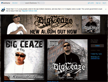 Tablet Screenshot of bigceazemusic.bandcamp.com