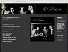 Tablet Screenshot of elretrato.bandcamp.com