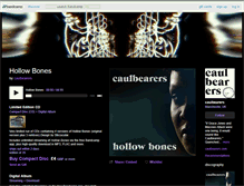 Tablet Screenshot of caulbearers.bandcamp.com
