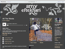 Tablet Screenshot of amyeftekhari.bandcamp.com