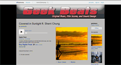 Desktop Screenshot of geekbeats.bandcamp.com