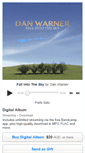 Mobile Screenshot of danwarner.bandcamp.com