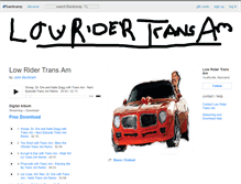 Tablet Screenshot of lowridertransam.bandcamp.com