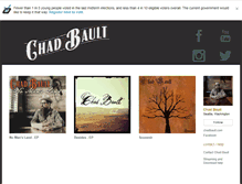 Tablet Screenshot of chadbault.bandcamp.com