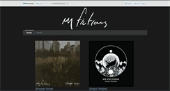 Desktop Screenshot of myfictions.bandcamp.com