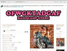 Tablet Screenshot of oddfuture.bandcamp.com