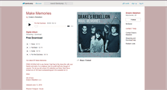 Desktop Screenshot of drakesrebellion.bandcamp.com