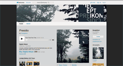 Desktop Screenshot of dkon.bandcamp.com