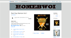 Desktop Screenshot of homebwoi.bandcamp.com