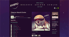 Desktop Screenshot of dearworld.bandcamp.com