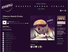 Tablet Screenshot of dearworld.bandcamp.com