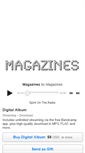 Mobile Screenshot of magazines.bandcamp.com