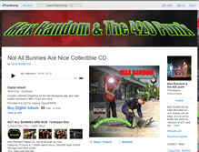 Tablet Screenshot of maxrandom.bandcamp.com