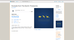 Desktop Screenshot of confidon.bandcamp.com