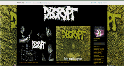 Desktop Screenshot of decrypt.bandcamp.com