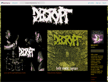 Tablet Screenshot of decrypt.bandcamp.com