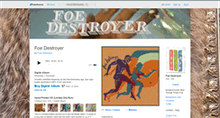 Desktop Screenshot of foedestroyer.bandcamp.com