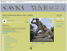 Tablet Screenshot of coathanger1.bandcamp.com