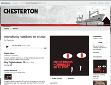 Tablet Screenshot of chesterton.bandcamp.com