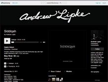 Tablet Screenshot of andrewlipke.bandcamp.com