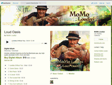 Tablet Screenshot of momoloudiyi.bandcamp.com