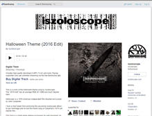Tablet Screenshot of iszoloscope.bandcamp.com