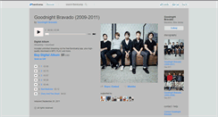 Desktop Screenshot of goodnightbravado.bandcamp.com