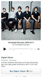 Mobile Screenshot of goodnightbravado.bandcamp.com