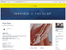 Tablet Screenshot of inspiredandthesleep.bandcamp.com