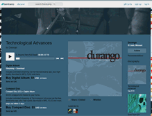 Tablet Screenshot of durango.bandcamp.com