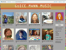 Tablet Screenshot of guicemann.bandcamp.com