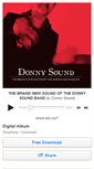 Mobile Screenshot of donnysound.bandcamp.com