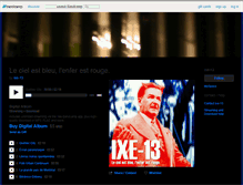 Tablet Screenshot of ixe-13.bandcamp.com
