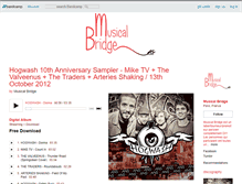 Tablet Screenshot of musicalbridge.bandcamp.com