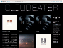 Tablet Screenshot of cloudeater.bandcamp.com
