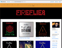 Tablet Screenshot of fireflies-uk.bandcamp.com